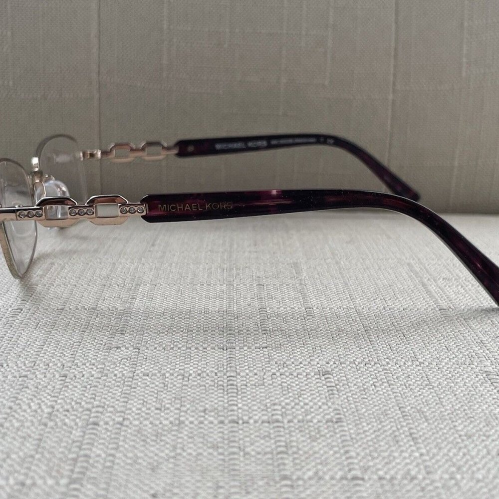 Michael Kors Wonen Eyeglasses Frame Mk30028 Maldives Gold/red Tone Glasses - Picture 12 of 12